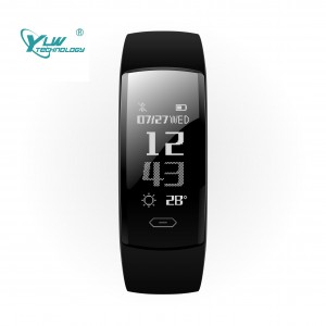 YLW BL14 OLEED Screen Smart Bracelet wtih  Blood pressure Blood oxygen Heart Rate Monitor Waterproof IP67