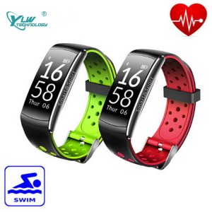 YLW BL20 OLED Screen Smart Bracelet wtih Heart Rate Monitor Waterproof IP68