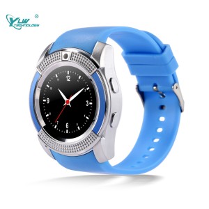 YLW V8 Smart Watch with OGS Touch Screen Music Control Sedetary Reminder Motion Recording