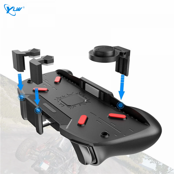 YLW CJ-8 New Eating Chicken Artifact Three-In-One Game Handle Walking Position Button Bracket Multi-Function